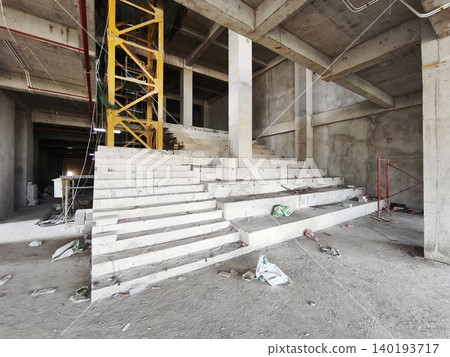 Concrete Amphitheater Stairs in Project Concrete Amphitheater Stairs in Project 140193717