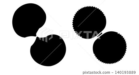 Seashell Silhouette Icon Collection Isolated on White Background Seashell Silhouette Icon Collection Isolated on White Background 140193889
