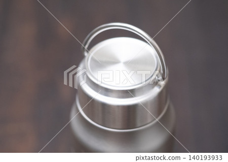 Image of an aluminum insulated water bottle. Image of an aluminum insulated water bottle. 140193933