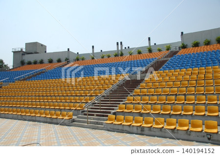 Chairs at Stadium Chairs at Stadium 140194152