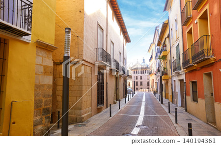 Xativa old town street in Valencia Jativa Xativa old town street in Valencia Jativa 140194361