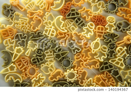 Italian children pasta texture Italian children pasta texture 140194367