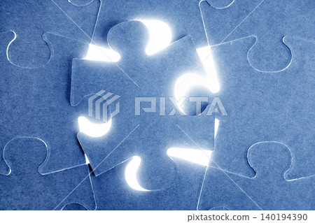 puzzle, communication teamwork metaphor 140194390