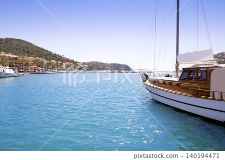 Andratx port marina in Mallorca balearic islands 140194471
