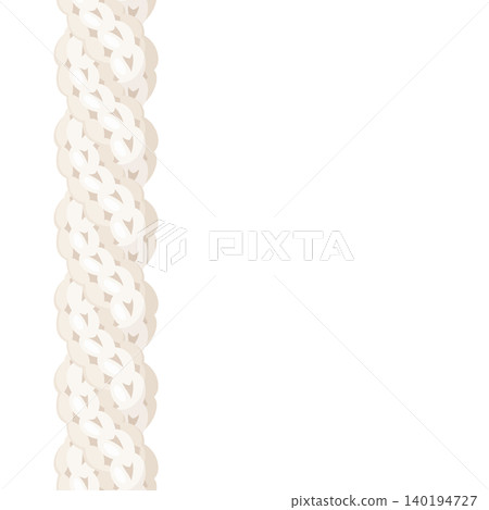 A knitted Aran pattern illustration material 140194727