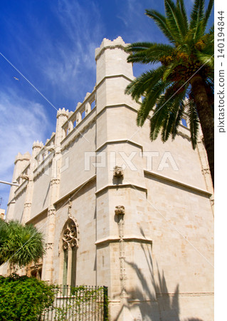 La Lonja monument in Palma de Mallorca from Majorca La Lonja monument in Palma de Mallorca from Majorca 140194844