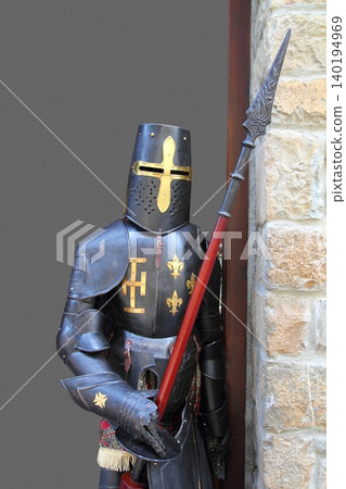 Medieval warrior soldier metal protective wear Medieval warrior soldier metal protective wear 140194969