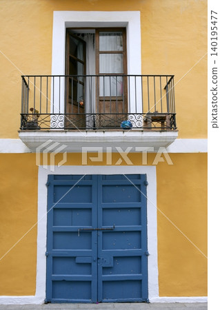 Ibiza Mediterranean island architecture houses Ibiza Mediterranean island architecture houses 140195477