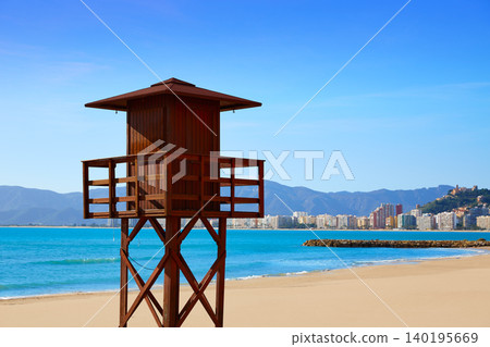 Cullera Playa los Olivos beach Valencia at Spain Cullera Playa los Olivos beach Valencia at Spain 140195669