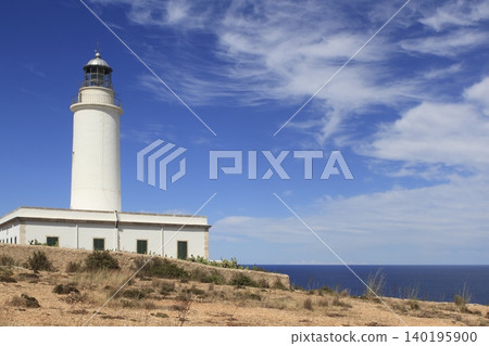 Formentera La Mota lighthouse balearic islands Formentera La Mota lighthouse balearic islands 140195900