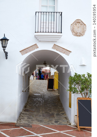 Mojacar Almeria white Mediterranean village Spain Mojacar Almeria white Mediterranean village Spain 140195954