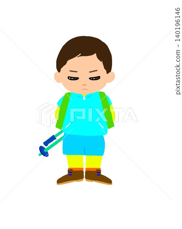 Child in hiking clothes Child in hiking clothes 140196146