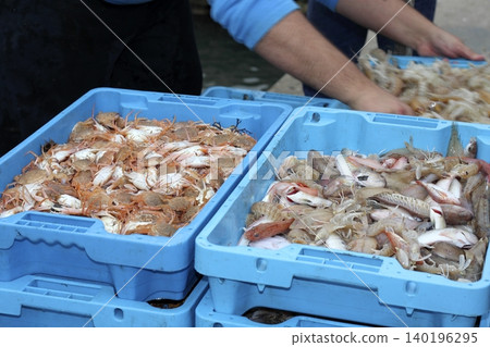 crab fish mediterranean seafood fisherman boat crab fish mediterranean seafood fisherman boat 140196295