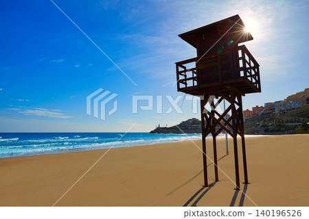 Cullera Dosel beach Mediterranean valencia 140196526