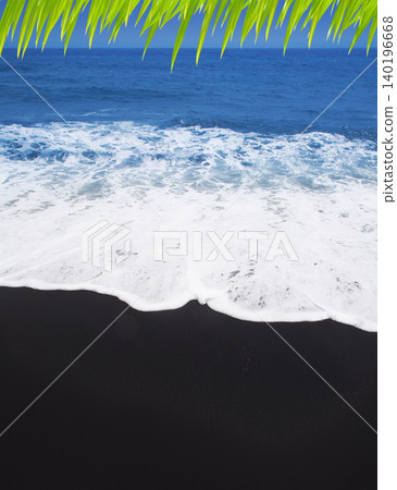 Black sand beach in Tenerife at Canary Islands Black sand beach in Tenerife at Canary Islands 140196668