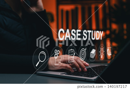 Case study research and business analysis concept. investigation icons, strategy checklist, target goals, knowledge insight, problem solving, project learning, success presentation, education, Case study research and business analysis concept. investigation icons, strategy checklist, target goals, knowledge insight, problem solving, project learning, success presentation, education, 140197217