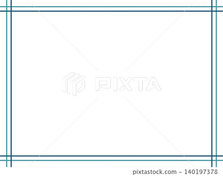 簡單雙線框架的插圖素材 簡單雙線框架的插圖素材 140197378