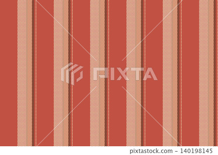 Royalty seamless pattern fabric, contour background texture vector. Celebrate textile lines stripe vertical in red and light colors. Royalty seamless pattern fabric, contour background texture vector. Celebrate textile lines stripe vertical in red and light colors. 140198145