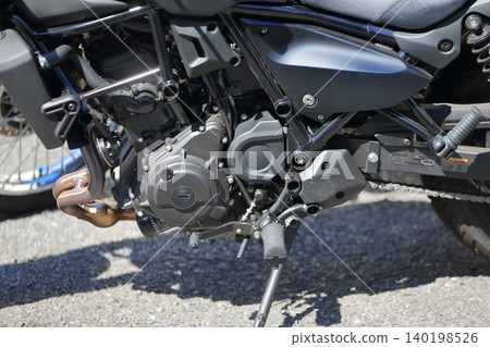 American-style motorcycle image 140198526