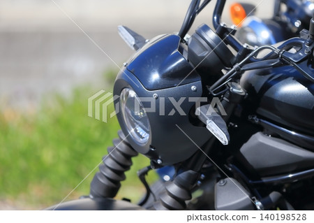 American-style motorcycle image 140198528