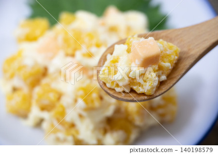 Herring roe with cheese Herring roe with cheese 140198579