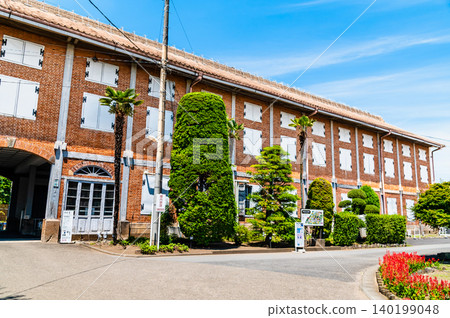 群馬縣富岡絲綢工廠東蠶繭倉庫 群馬縣富岡絲綢工廠東蠶繭倉庫 140199048