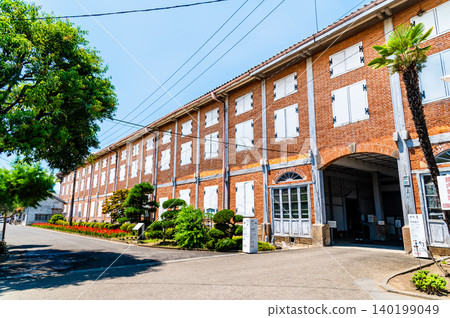 群馬縣富岡絲綢工廠東蠶繭倉庫 群馬縣富岡絲綢工廠東蠶繭倉庫 140199049
