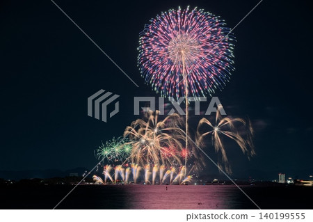 Shiga Prefecture Karasuma Peninsula Fireworks Festival Shiga Prefecture Karasuma Peninsula Fireworks Festival 140199555