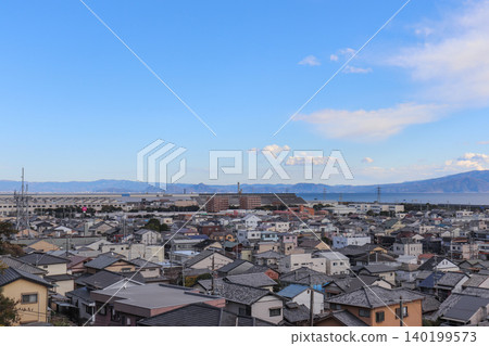 Streetscape of Kambara (Shimizu Ward, Shizuoka City, Shizuoka Prefecture) Streetscape of Kambara (Shimizu Ward, Shizuoka City, Shizuoka Prefecture) 140199573