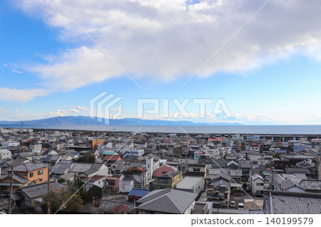 Streetscape of Kambara (Shimizu Ward, Shizuoka City, Shizuoka Prefecture) Streetscape of Kambara (Shimizu Ward, Shizuoka City, Shizuoka Prefecture) 140199579