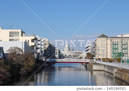 Shin-Yamashita Canal (Naka Ward, Yokohama City, Kanagawa Prefecture) Shin-Yamashita Canal (Naka Ward, Yokohama City, Kanagawa Prefecture) 140199581