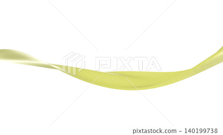Twisted wave lines make a striking impact on the presentation cover; white background CG Twisted wave lines make a striking impact on the presentation cover; white background CG 140199738