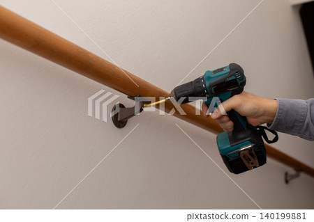 Repair of stair railings Repair of stair railings 140199881