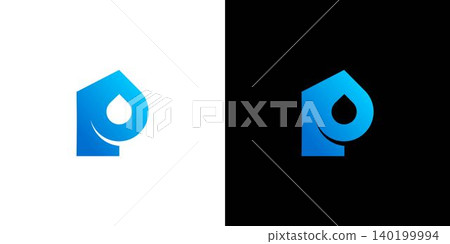 The P water logo design is modern and unique The P water logo design is modern and unique 140199994