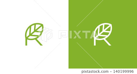The R leaf logo design is simple and unique The R leaf logo design is simple and unique 140199996