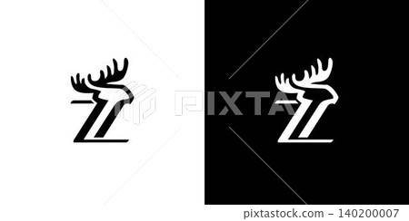 The Z moose logo design is unique and elegant The Z moose logo design is unique and elegant 140200007