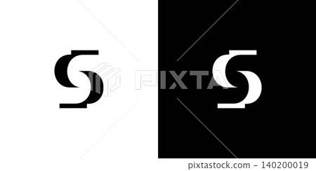 Modern and unique letter S initials logo design Modern and unique letter S initials logo design 140200019