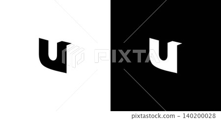 Modern and simple letter U initials logo design Modern and simple letter U initials logo design 140200028