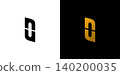 Unique and elegant letter NU initials logo design 140200035
