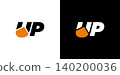 Unique and modern Up logo design 140200036