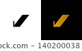 luxury and modern letter V initials logo design 140200038