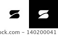 Strong and modern letter S initials logo design 140200041