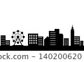 City silhouette illustration 140200620