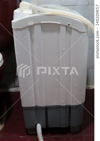 Water Heater with Water Droplets on Surface Water Heater with Water Droplets on Surface 140200657