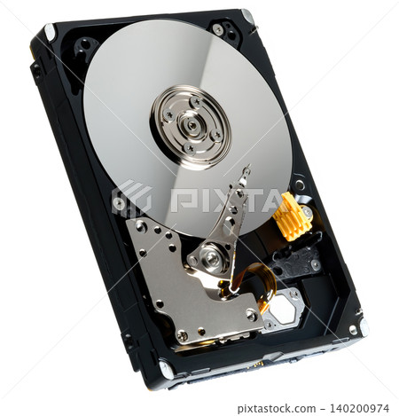 a computer's hard disk HDD data storage drive a computer's hard disk HDD data storage drive 140200974