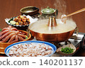 Octopus shabu-shabu course meal 140201137
