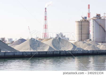 Takasago Port construction materials yard Takasago Port construction materials yard 140201334
