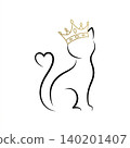 Cat design 140201407