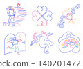 mental health concept emotional symbol roughen line textured illustration 140201472