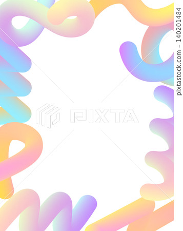 A futuristic vertical background with a gradient tube design. A futuristic vertical background with a gradient tube design. 140201484